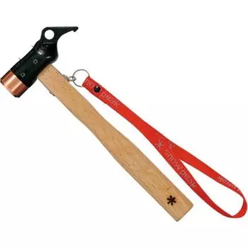SNow Peak Палатка SNow Peak Аксессуары для брезента Колышек Молоток Pro.c с медной головкой 670 г N 001