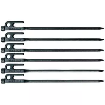 Snow Peak Палатка Snow Peak Аксессуары для брезента Колышек для сплошного колышка 30 300 мм X 6 шт. R 103 1