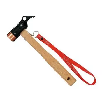 Snow Peak Peg Hammer PRO.C N-001 с ремнем для установки тента для кемпинга на открытом воздухе