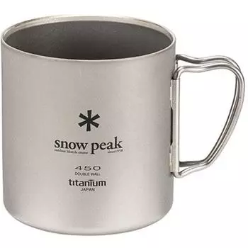 Snow Peak Snow Peak Mg 153 [титановая двойная кружка 450]