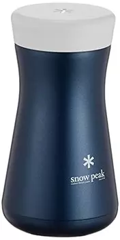 Snow Peak (snow peak) Stainless steel vacuum bottle type T350 Navy TW-350NV