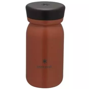 Snow Peak Snow Peak вакуумная бутылка из нержавеющей стали типа M350 155 мм 74 мм красная глина TW 351 RC