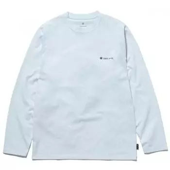 Snow Peak Sp One Point Logo LsT Рубашка Sp OnePoinT Logo Ls Футболка Ts 24au10403wh белая Размер M [пошив для улицы, мужская]