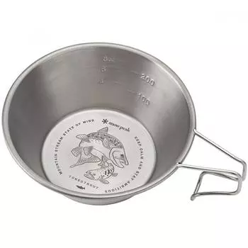 Snow PEak Titanium SiErra Cup Snow PEak X TonEdtrout Collaboration E 104 1 Tt [outdoor SiErra Cup]