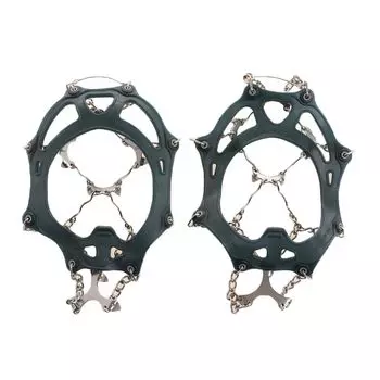 Snowline Outdoor Backcountry Chain Spike Outdoor Backcountry Chain Sen Pro Eye Red Grey XL Japanese SL44UES001 (Обувь 27.0-30.0см) [Подлинный продукт] серый