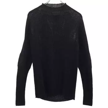 snowpeak Made in Japan 100% wool Long sleeve knit S Black series sweater Men s Used