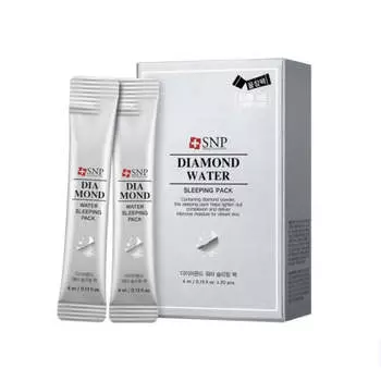 SNP Diamond Water Ночная маска 4 мл*20 шт.