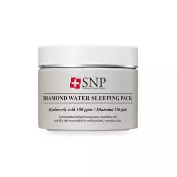 SNP Diamond Water Sleeping Pack 100г*1шт/2шт 1Pc