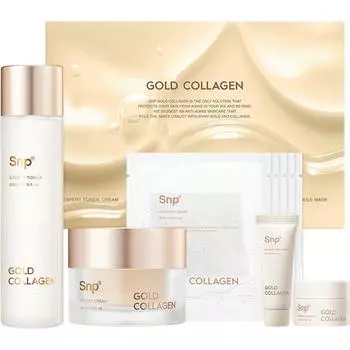 SNP Gold Collagen Daily Care Set, 1 set