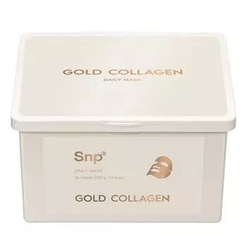 SNP Gold Collagen Daily Mask Pack 350 г, 30 шт., 1 шт.