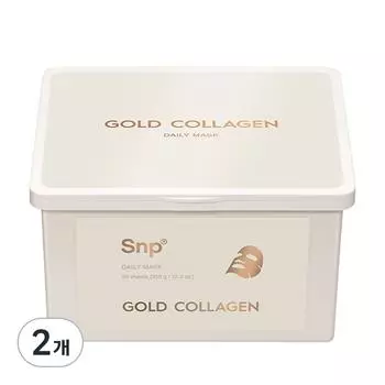 SNP Gold Collagen Daily Mask Pack 350 г, 30 шт., 2 шт.