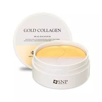 SNP Gold Collagen Dual Eye Patch 60 листов