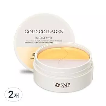 SNP Gold Collagen Dual Eye Patch, 60 шт., 2 шт.