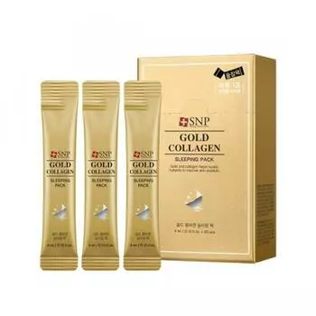 SNP Gold Collagen Sleeping Pack типа палочки