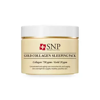 SNP Gold Коллагеновая ночная маска 100г*1шт/2шт 1Pc