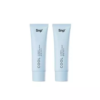 SNP UV Perfect Air-Cool солнцезащитный крем 50 мл + 50 мл, двойной набор SPF50+ PA++++ , KBeauty