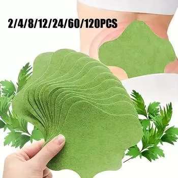 Снятие боли и воспаление мгновенно, пластыри для снятия болезненности, суставы, шейный спондилез, тело, спина, поясничный отдел позвоночника, наклейка, пластырь из полыни 2Pcs зелёный