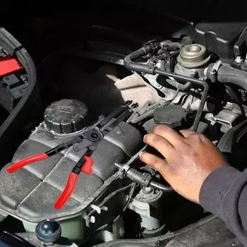 Снятие резинового держателя выхлопной трубы Плоскогубцы для снятия хомута выхлопной трубы автомобиля Обратные плоскогубцы Автомобильные инструменты United States