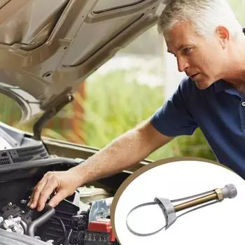 Снятие стального ленточного ключа Диаметр свечи зажигания Ремонтный инструмент Портативный автомобильный масляный фильтр Автомобиль 1 Pcs