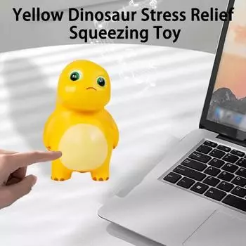 Снятие стресса Материал Безопасность Интересный Молочный Дракон Мультфильм Кукла Сжимающая Декомпрессионная Игрушка Сжимающий Непоседа
