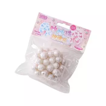Снятие стресса Сжимаемые шарики из жемчуга Игрушка-фиджет для снятия стресса Глазированные бусины Шарик-вибратор Шарики-жемчуг для вечеринок для детей Игрушка-фиджет для девочек S