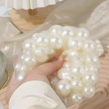 Снятие стресса Сжимаемые шарики из жемчуга Игрушка-фиджет для снятия стресса Глазированные бусины Шарик-вибратор Шарики-жемчуг для вечеринок для детей Игрушка-фиджет для девочек