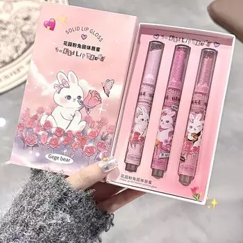 SNS Cute Highly Colored Melting Lip Makeup Skin Color No makeup discoloration Coloring Adherence Long lasting Lasts all day No uneven skin tone No