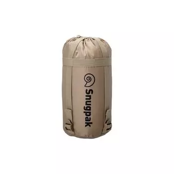 Snugpak Sleeping Bag Shruff Compression Sack Small Desert Tan Clothing Compression Bag Storage Travel Camping SP11738DT Japanese (Genuine Product)