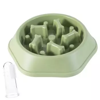 so happy Eating Prevention Tableware для маленьких, средних и больших пищевых рисовых керамических мисок для домашних животных I m Dogs, Dogs, Dogs, Dogs, Cats, Bowl, Plate, (Светло-зеленый)