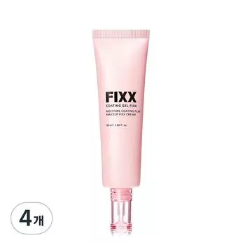 So Natural Coated Gel Makeup Fixer, 4 pieces, 50ml