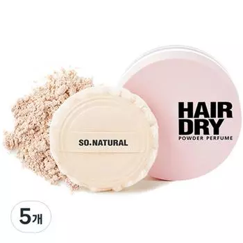 So Natural Hair Dry Powder Perfume, 4g, 5 pieces