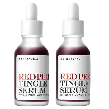 So Natural Red Peel Tingle Serum, 35 мл, 2 шт.