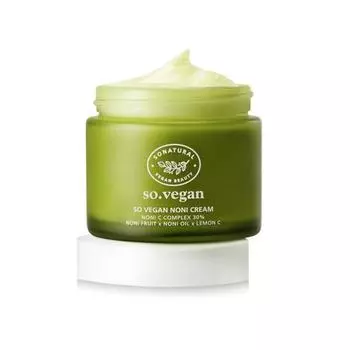 SO NATURAL So Vegan Noni Cream 70ml - Веганский крем с нони