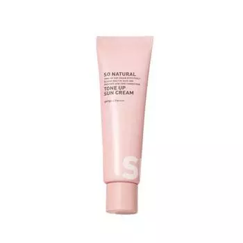 SO NATURAL Тонизирующий солнцезащитный крем SPF50+ PA++++ 50мл