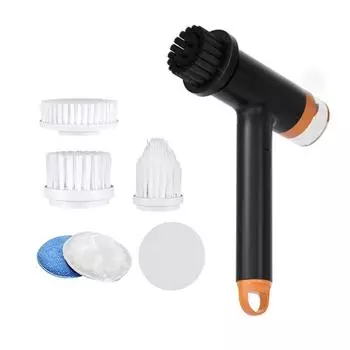 со сменными насадками-щетками, перезаряжаемый ручной очиститель, автоматический очиститель-скруббер, для плитки, пола