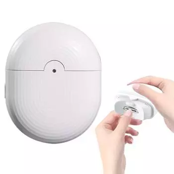 Со встроенным полирующим автоматическим триммером для ногтей, аксессуары для взрослых и детей белый