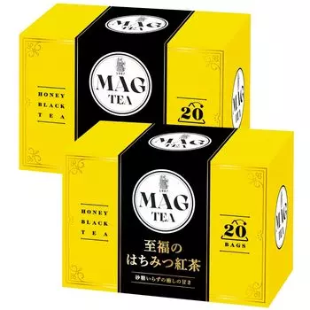 со знакомым врачом вкуса на MAG Tea Blissful Honey Black Tea 20 пакетиков в индивидуальной упаковке коробки пакетики x [Collaboration TV] (2 (20 2))