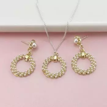 SOANLINO индивидуальные серьги-цветы для женщин, мода с изысканным винтажным ожерельем и серьгами High Sense