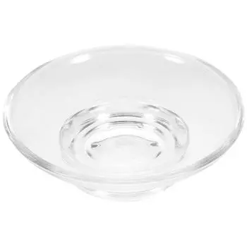 Soap Dish Box Portable Container Draining Bar Holder Bathroom Wash Drainer Clear Dispenser for Home Transparent