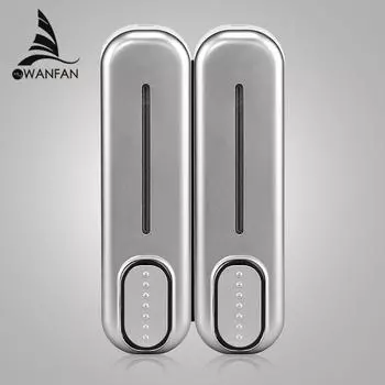 Soap Dispensers Wall Mounted ABS Liquid Shampoo Shower Container 350ml -1050ml Plastic Soap Holder for Bathroom Washroom 18036