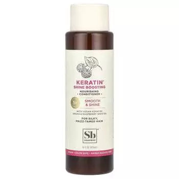 Soapbox, Питательный кондиционер, Кератиновый блеск, для вьющихся, непослушных волос, 16 жидких унций (473 мл)