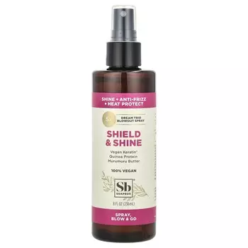 Soapbox, Shield & Shine, спрей для укладки Dream Trio, 8 жидких унций (236 мл)