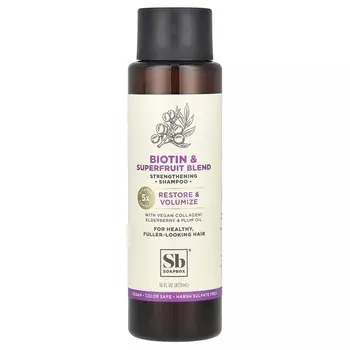 Soapbox, Strengthening Shampoo, Biotin & Superfruit Blend , 16 fl oz (473 ml)