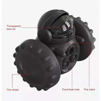 Собачье лакомство Текущая игрушка Стакан Интерактивные игрушки Щенок Кошка Медленная еда Кормушка Диспенсер IQ Дрессировка Аксессуары белый