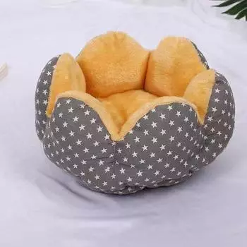 Собачья будка и домик для кошки на все времена года Вышитый домик для питомца в конфетных тонах Кошачья будка и домик для собаки S 34*20