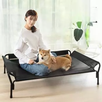 Собачья будка на все времена года, съемная и моющаяся, лежанка для собак, походная кровать для собак, летняя кровать для собак больших размеров, золотистый ретривер, кровать для домашних животных XS-61 * 46 * 27cm