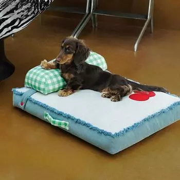 Собачья будка на все времена года, съемная и моющаяся кровать для собак, спальный коврик для маленьких и средних собак, диван, летняя кровать для домашних животных 50*70*20 cm