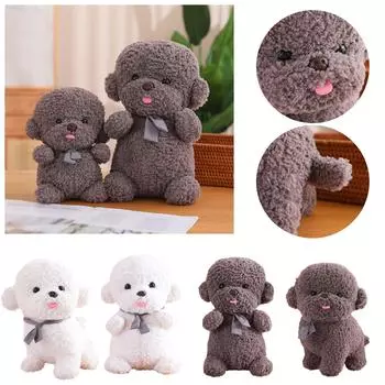 Собачья кукла плюшевые игрушки для детей плюшевые игрушки настольные диванные наполнители игрушки для взрослых кукла диванные игрушки One Size