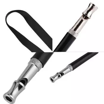 Собачий свисток для остановки лая, бесшумный ультразвуковой отпугиватель звука, поезд с ремешком