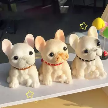 Собачка ручной работы Таба Мягкая для релаксации, Таба Мягкая милая игрушка для щенка шнауцера, французская боевая игрушка для собак бишон, игрушка для беспокойства, подарок на день рождения для детей style 1